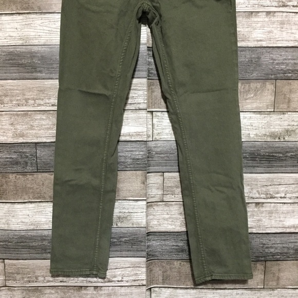 Old Navy Slim Jeans Men’s 30x32 Olive Green Built In Flex Denim - Picture 6 of 9